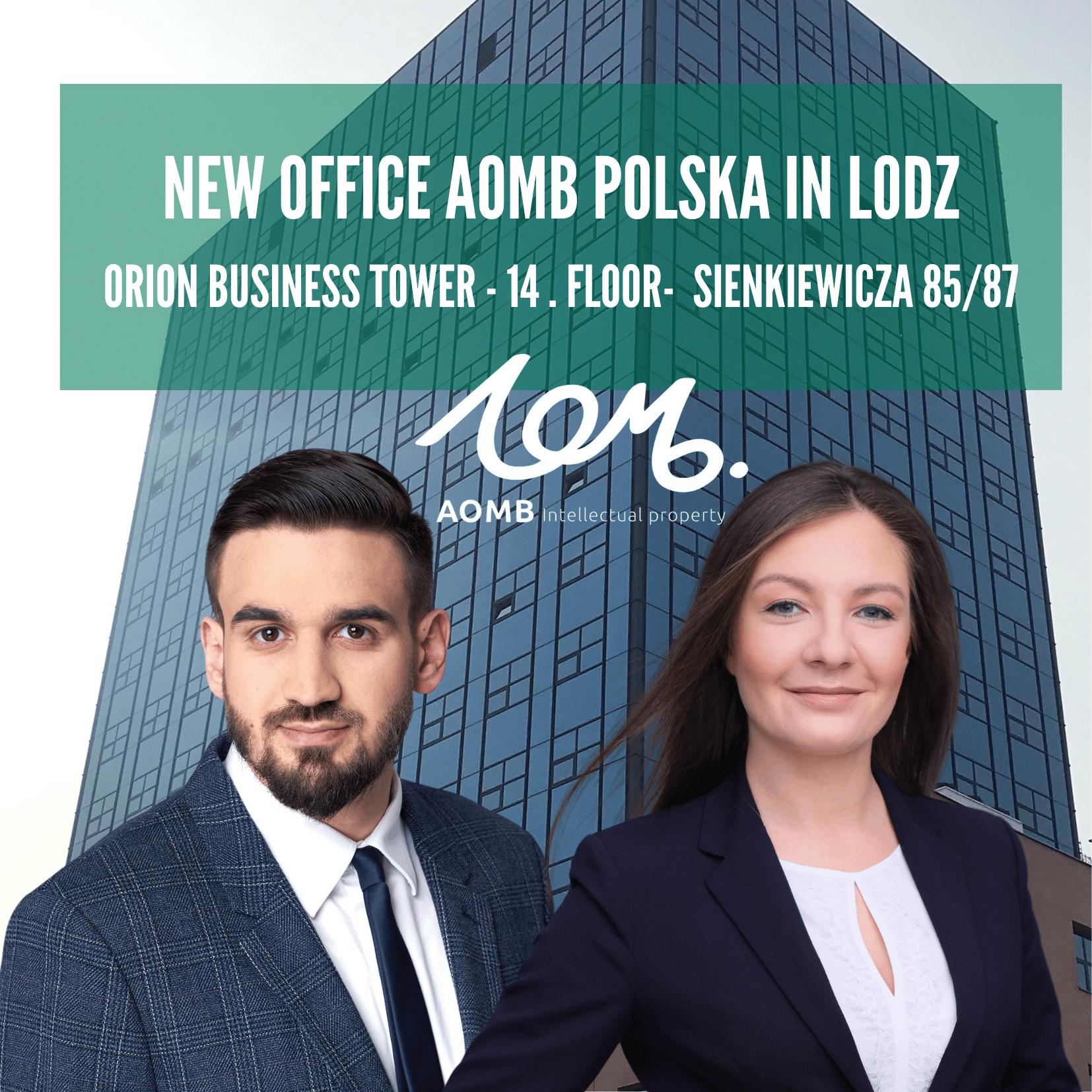 New address of the AOMB Polska office in Łódź!