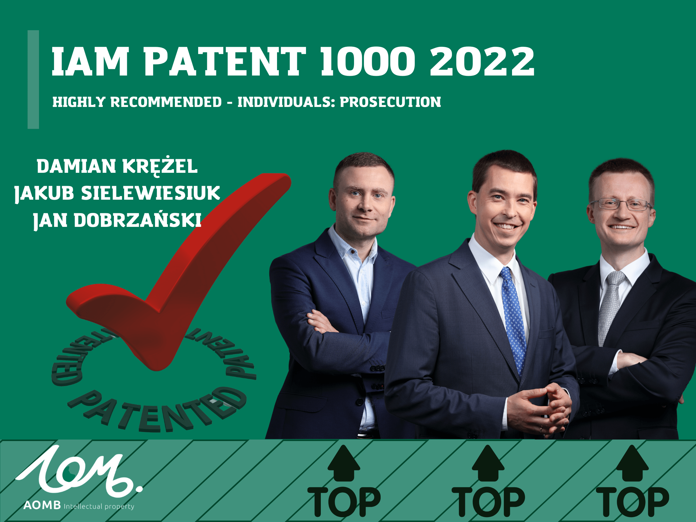 IAM Patent 1000 2022