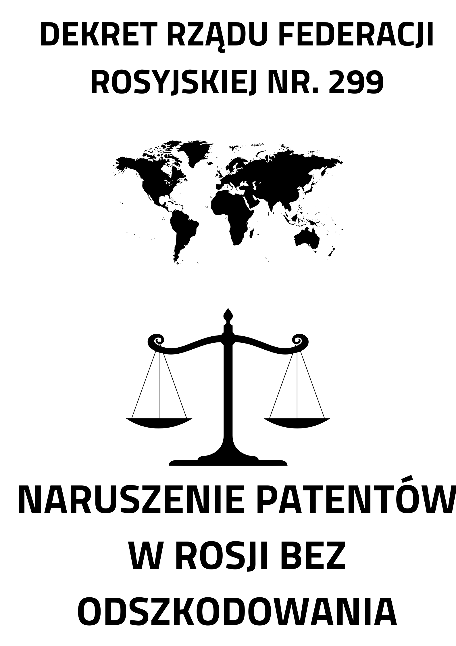 Naruszenie patentów w Rosji bez odszkodowania