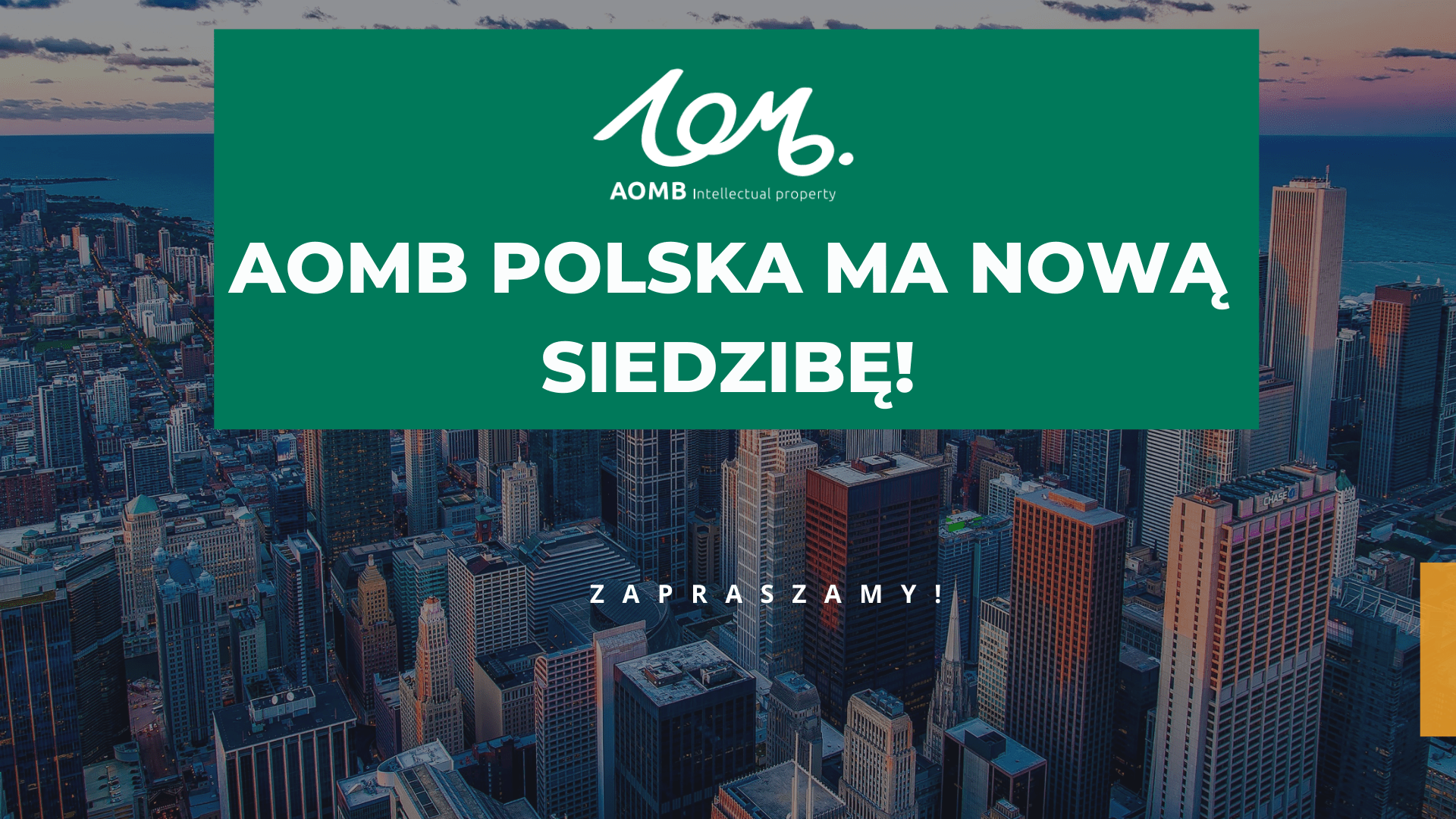 AOMB Polska ma nową siedzibę!