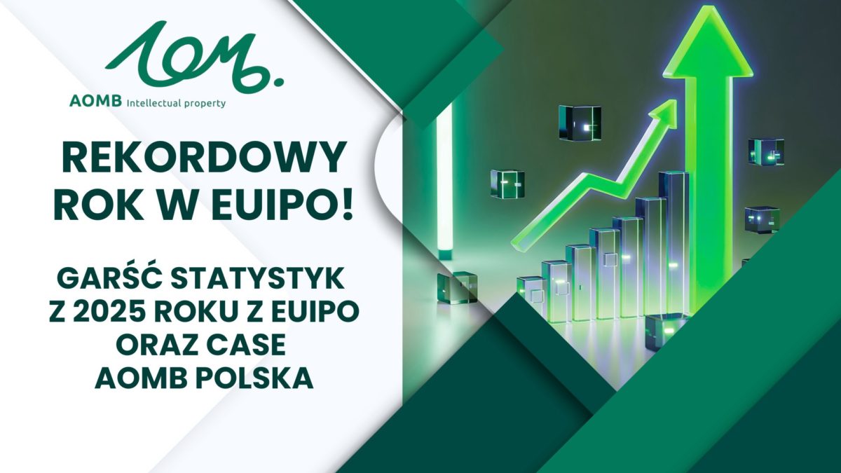 Rekordowa liczba zgłoszeń w EUIPO w 2025 roku! + statystyki AOMB Polska